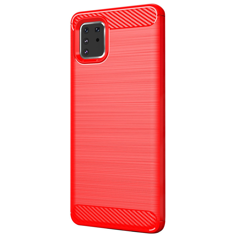 

TPU чехол iPaky Slim Series для Samsung Galaxy Note 10 Lite (A81) Красный (124131)