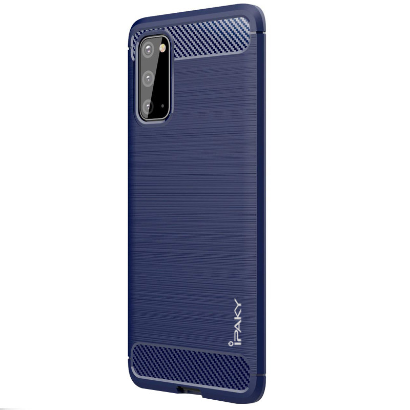 

TPU чехол iPaky Slim Series для Samsung Galaxy S20 Синий (124123)