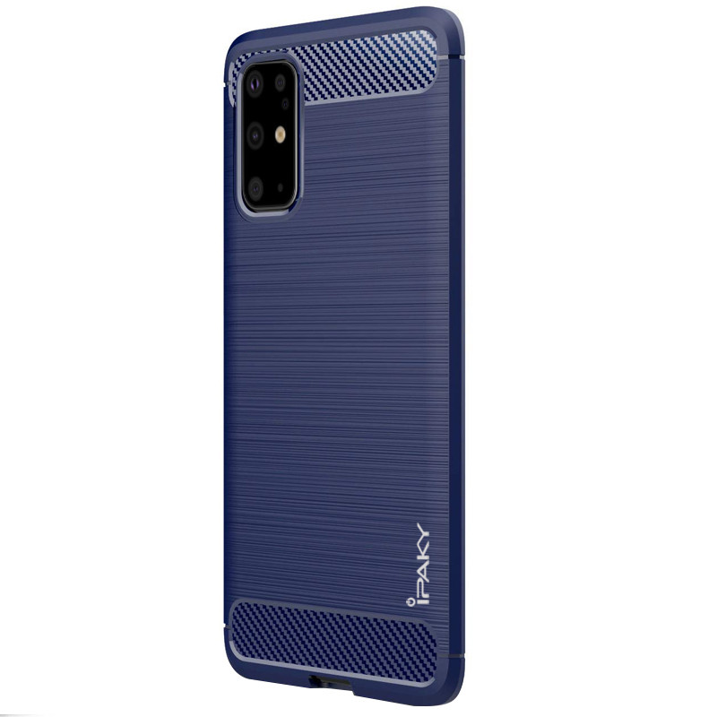 

TPU чехол iPaky Slim Series для Samsung Galaxy S20+ Синий (124115)