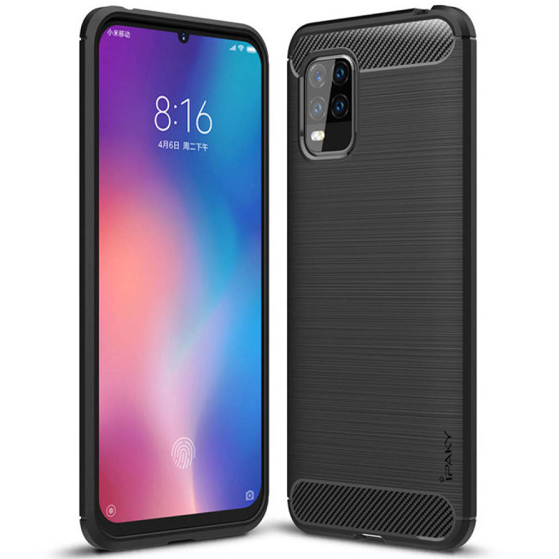 

TPU чехол iPaky Slim Series для Xiaomi Mi 10 Lite Черный (138205)