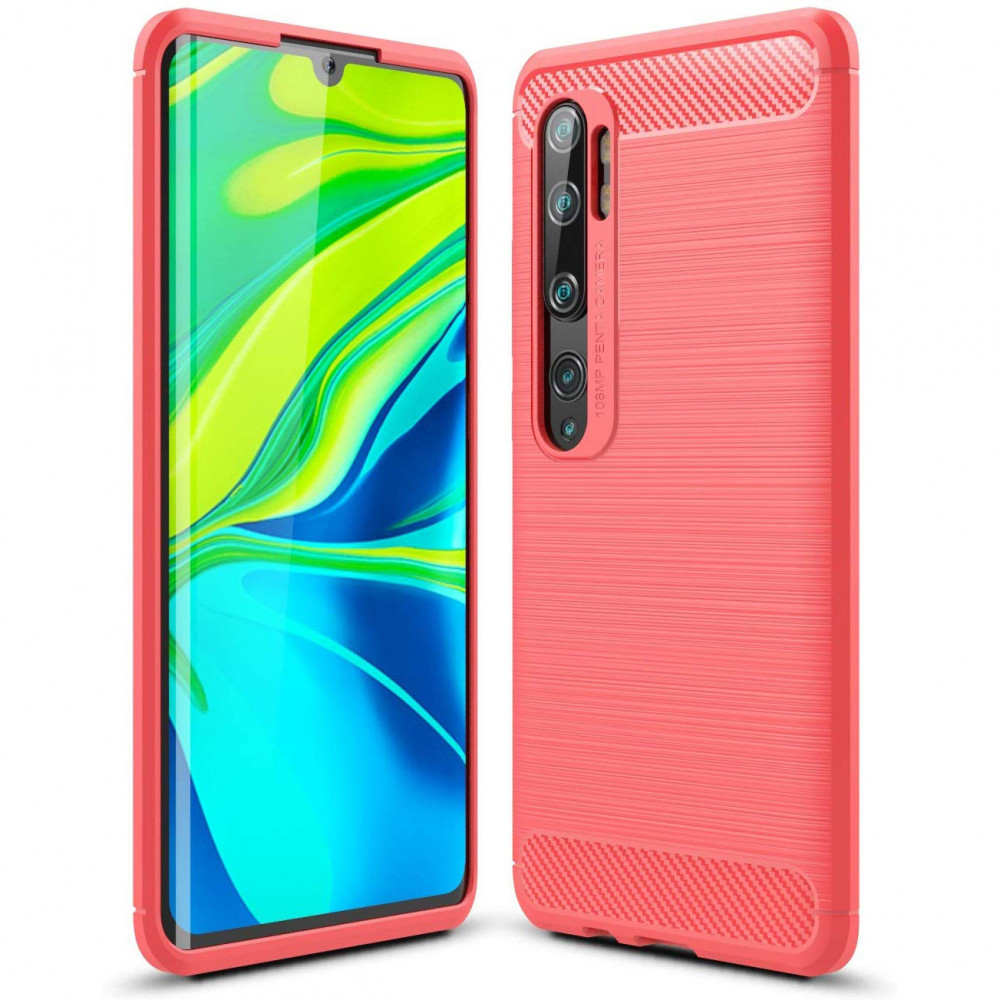 

TPU чехол iPaky Slim Series для Xiaomi Mi Note 10 Pro Красный (123045)