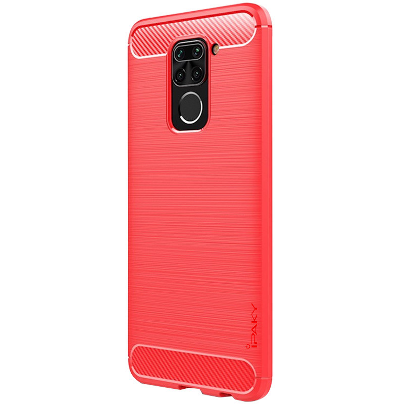 

TPU чехол iPaky Slim Series для Xiaomi Redmi Note 9 / Redmi 10X Красный (133959)