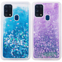 TPU чехол Liquid hearts для Samsung Galaxy M31