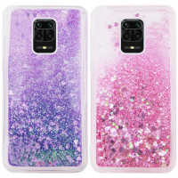 TPU чехол Liquid hearts для Xiaomi Redmi Note 9s / Note 9 Pro / Note 9 Pro Max