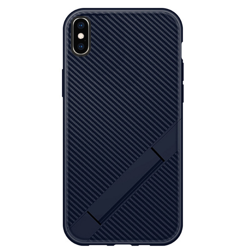 

TPU чехол Magic Folding series для Apple iPhone X / XS (5.8") Синий (125637)