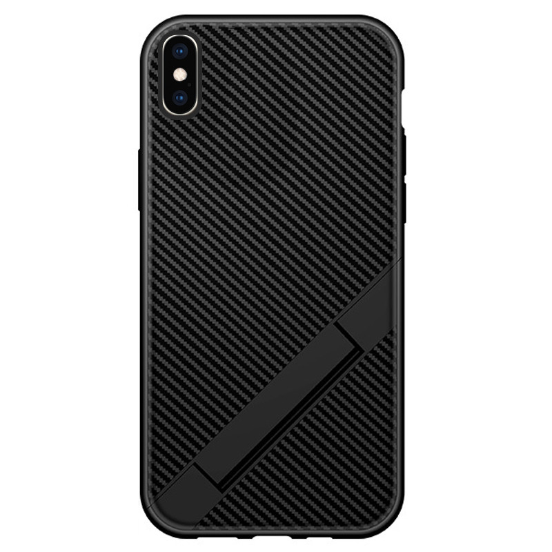 

TPU чехол Magic Folding series для Apple iPhone XS Max (6.5") Черный (125654)