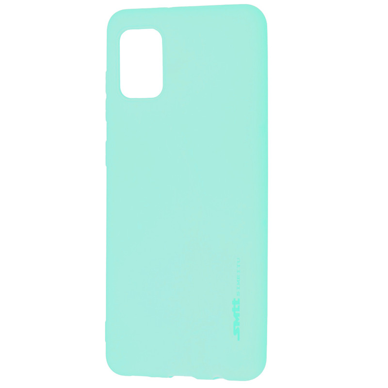 

TPU чехол матовый SMTT для Samsung Galaxy A31 Бирюзовый (soft touch) (134091)