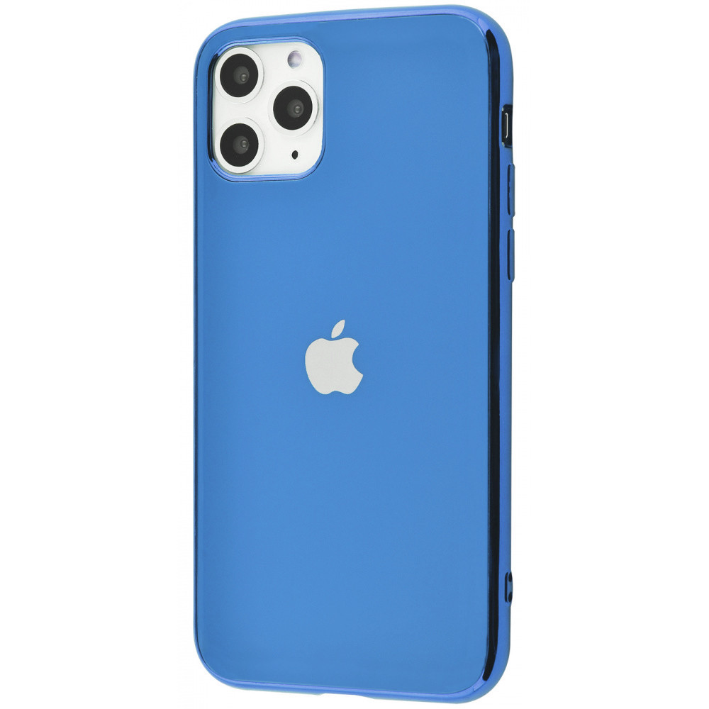 

TPU чохол Matte LOGO для Apple iPhone 11 Pro (5.8") (Блакитний / Blue)