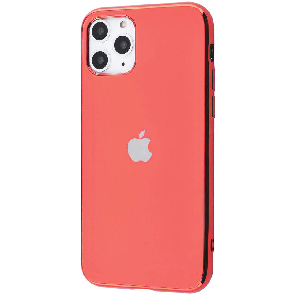 

TPU чохол Matte LOGO для Apple iPhone 11 Pro Max (6.5") (Рожевий / Coral)