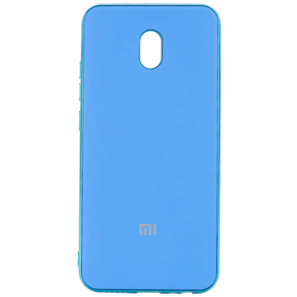 

TPU чехол Matte LOGO для Xiaomi Redmi 8a Голубой / Blue (122206)