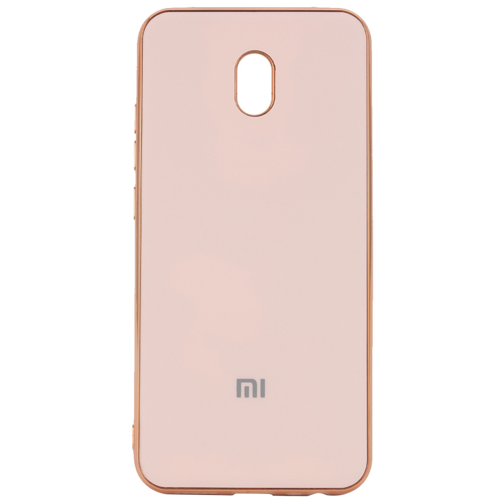

TPU чехол Matte LOGO для Xiaomi Redmi 8a Розовый / Rose Gold (122213)