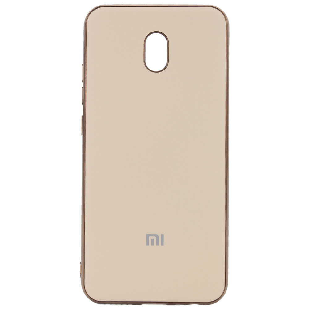 

TPU чехол Matte LOGO для Xiaomi Redmi 8a Золотой / Gold (122210)