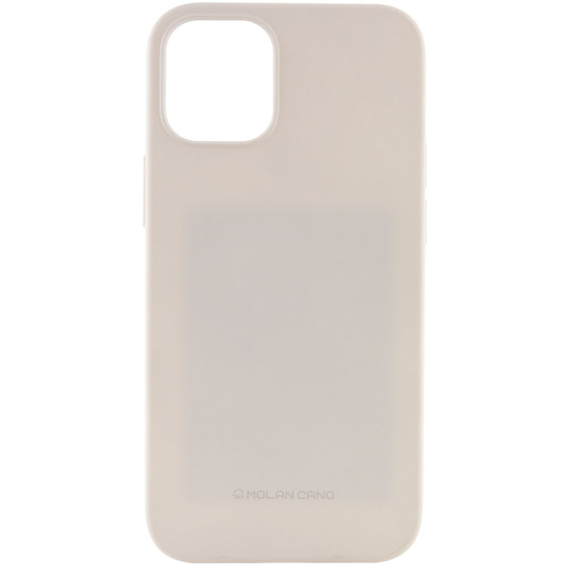 

TPU чехол Molan Cano Smooth для Apple iPhone 12 mini (5.4") Серый (144339)