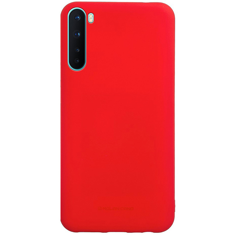 

TPU чехол Molan Cano Smooth для OnePlus Nord Красный (144556)