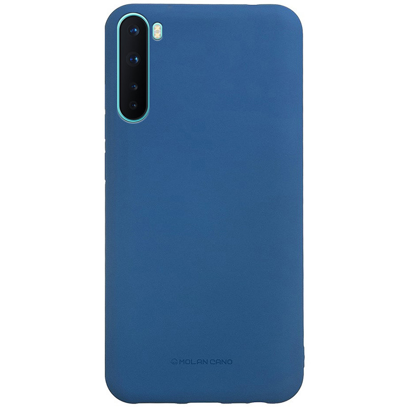 

TPU чехол Molan Cano Smooth для OnePlus Nord Синий (144560)