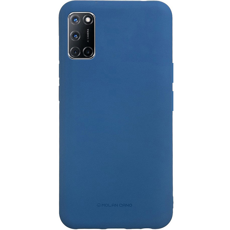 

TPU чохол Molan Cano Smooth для Oppo A52 (Синій)