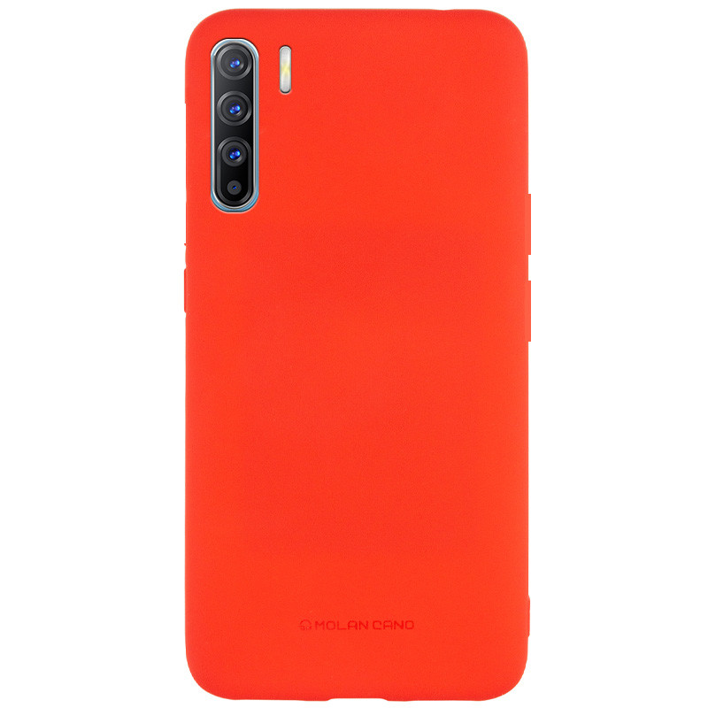 

TPU чехол Molan Cano Smooth для Oppo Reno 3 Красный (141472)