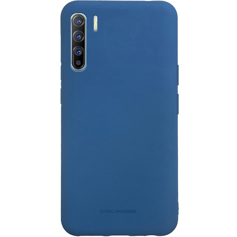 

TPU чехол Molan Cano Smooth для Oppo Reno 3 Синий (141476)