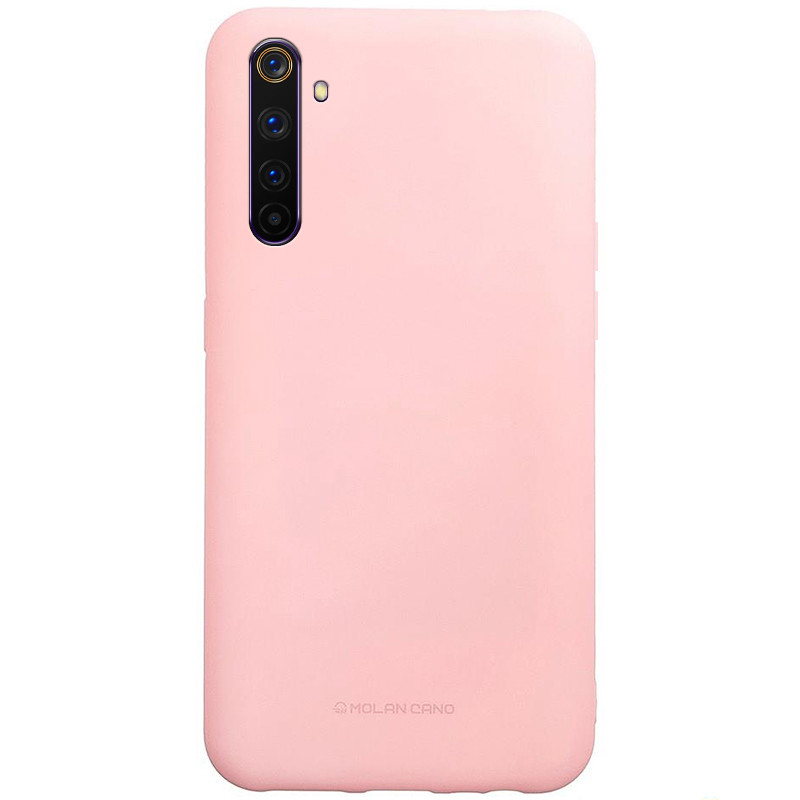

TPU чохол Molan Cano Smooth для Realme 6 Pro (Рожевий)