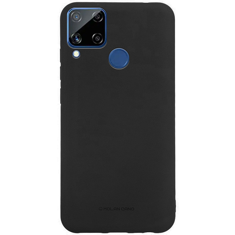 

TPU чехол Molan Cano Smooth для Realme C15 / C12 Черный (144954)