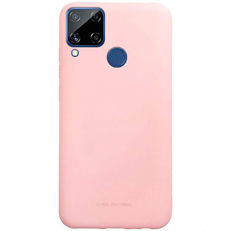 

TPU чехол Molan Cano Smooth для Realme C15 / C12 Розовый (144951)