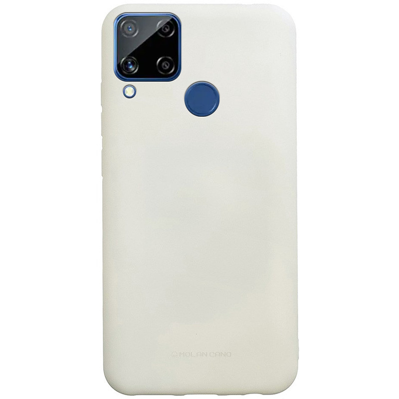 

TPU чехол Molan Cano Smooth для Realme C15 / C12 Серый (144952)