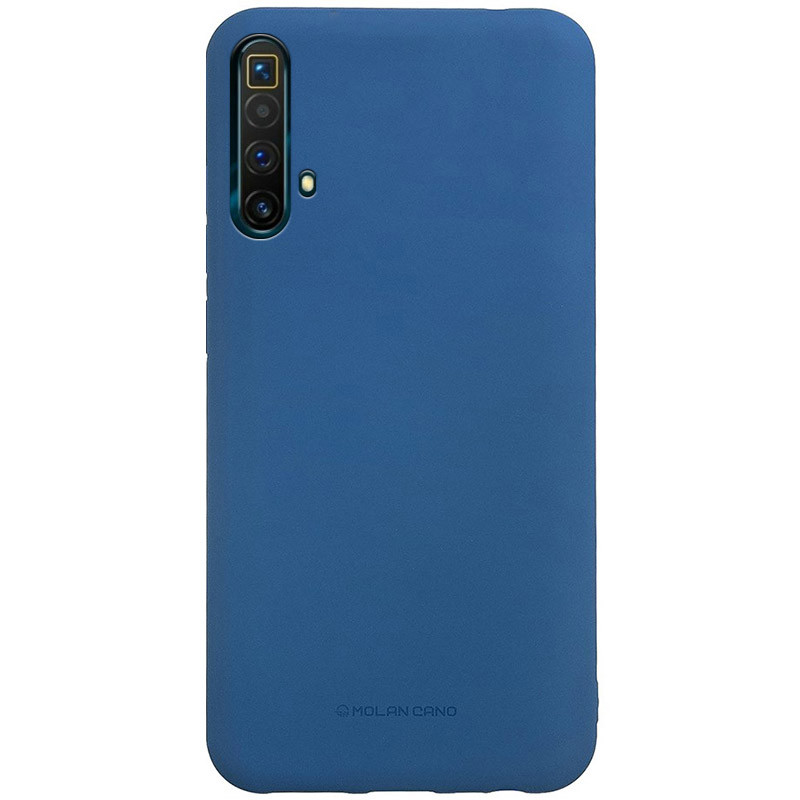 

TPU чехол Molan Cano Smooth для Realme X3 SuperZoom / X3 / X50 Синий (144531)