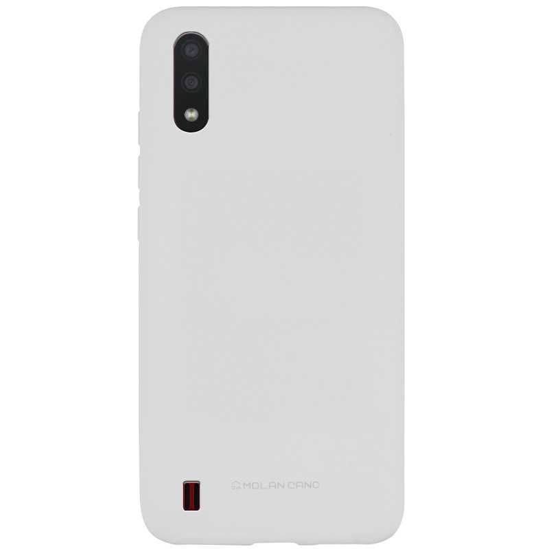 

TPU чохол Molan Cano Smooth для Samsung Galaxy A01 (Сірий)