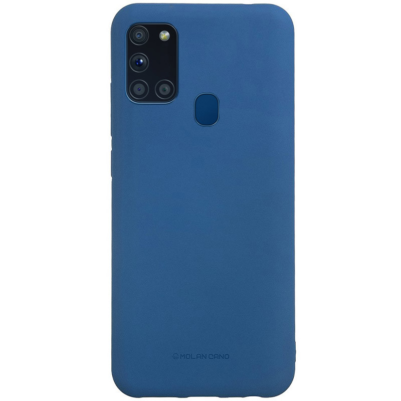 

TPU чохол Molan Cano Smooth для Samsung Galaxy A21s (Синій)