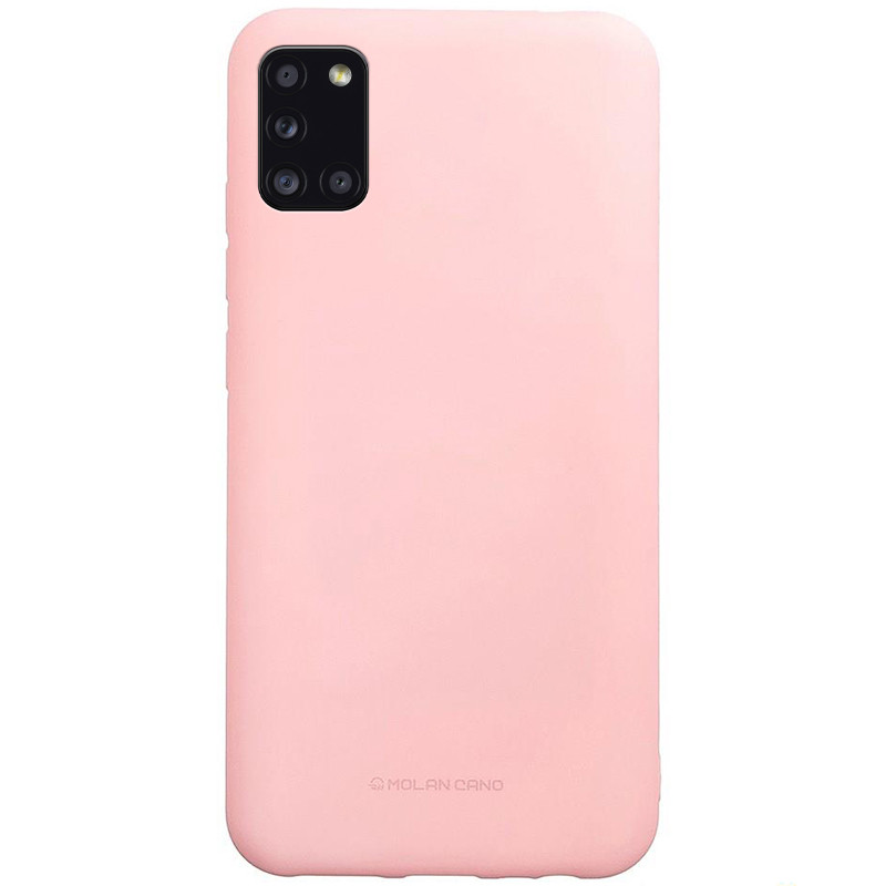 

TPU чохол Molan Cano Smooth для Samsung Galaxy A31 (Рожевий)