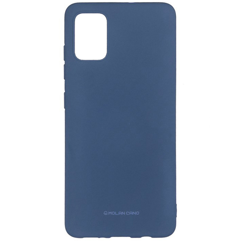 

TPU чехол Molan Cano Smooth для Samsung Galaxy A51 Синий (125612)