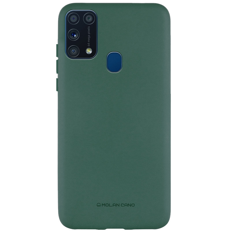 

TPU чохол Molan Cano Smooth для Samsung Galaxy M31 (Зелений)