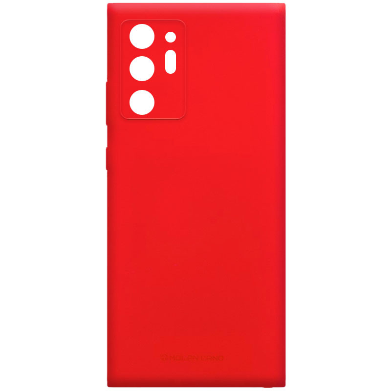 

TPU чехол Molan Cano Smooth для Samsung Galaxy Note 20 Ultra Красный (142852)