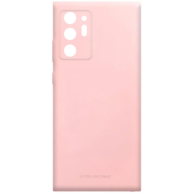 

TPU чехол Molan Cano Smooth для Samsung Galaxy Note 20 Ultra Розовый (142854)