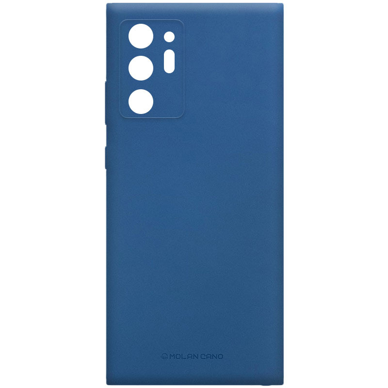 

TPU чохол Molan Cano Smooth для Samsung Galaxy Note 20 Ultra (Синій)