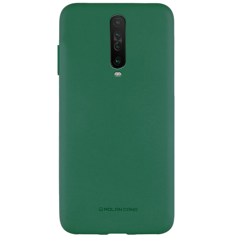 

TPU чехол Molan Cano Smooth для Xiaomi Poco X2 Зеленый (125627)