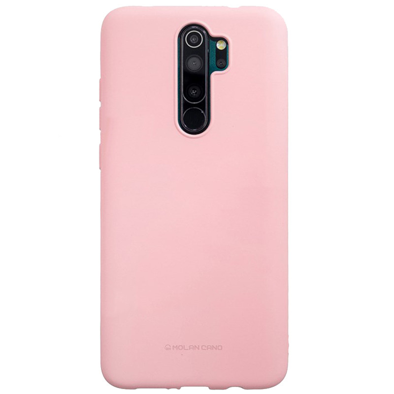 

TPU чохол Molan Cano Smooth для Xiaomi Redmi Note 8 Pro (Рожевий)