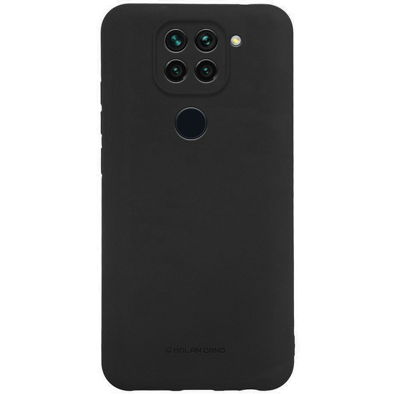 

TPU чехол Molan Cano Smooth для Xiaomi Redmi Note 9 / Redmi 10X Черный (135997)