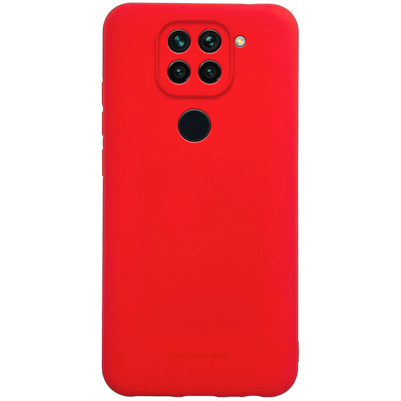 

TPU чехол Molan Cano Smooth для Xiaomi Redmi Note 9 / Redmi 10X Красный (135991)