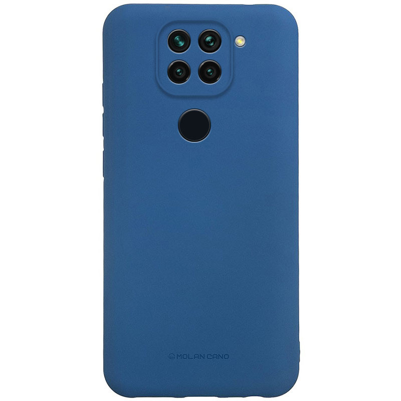 

TPU чехол Molan Cano Smooth для Xiaomi Redmi Note 9 / Redmi 10X Синий (135995)