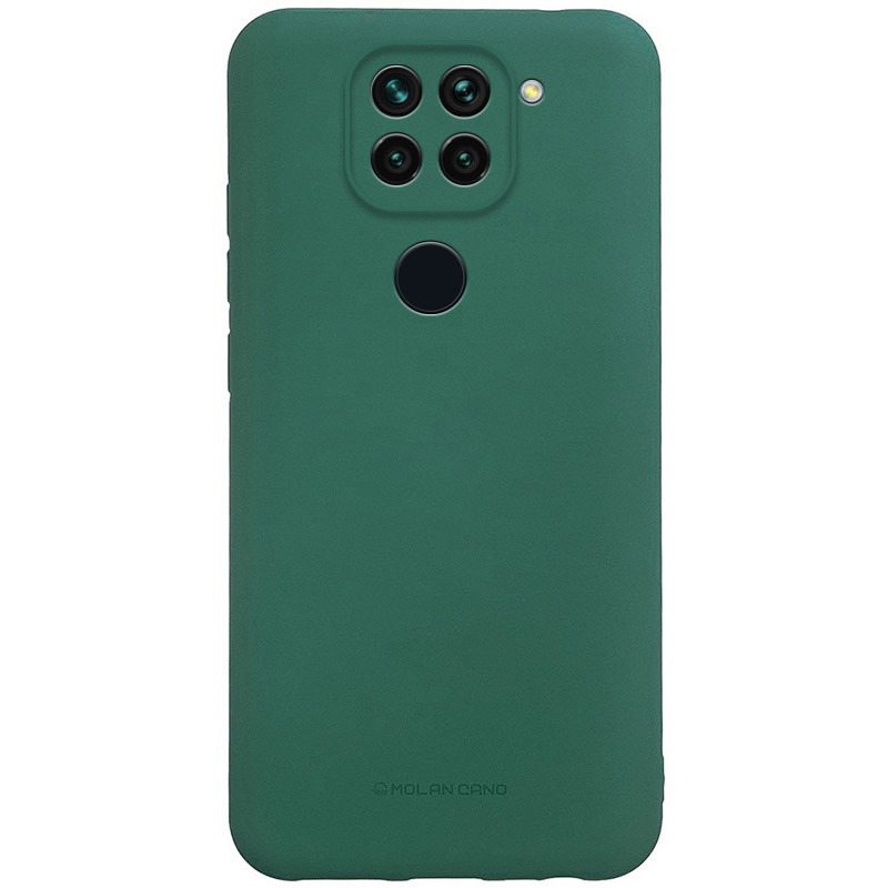 

TPU чехол Molan Cano Smooth для Xiaomi Redmi Note 9 / Redmi 10X Зеленый (135990)