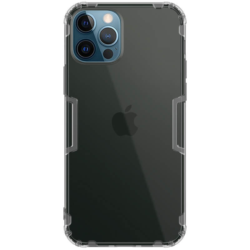 

TPU чехол Nillkin Nature Series для Apple iPhone 12 Pro Max (6.7") Серый (прозрачный) (144916)