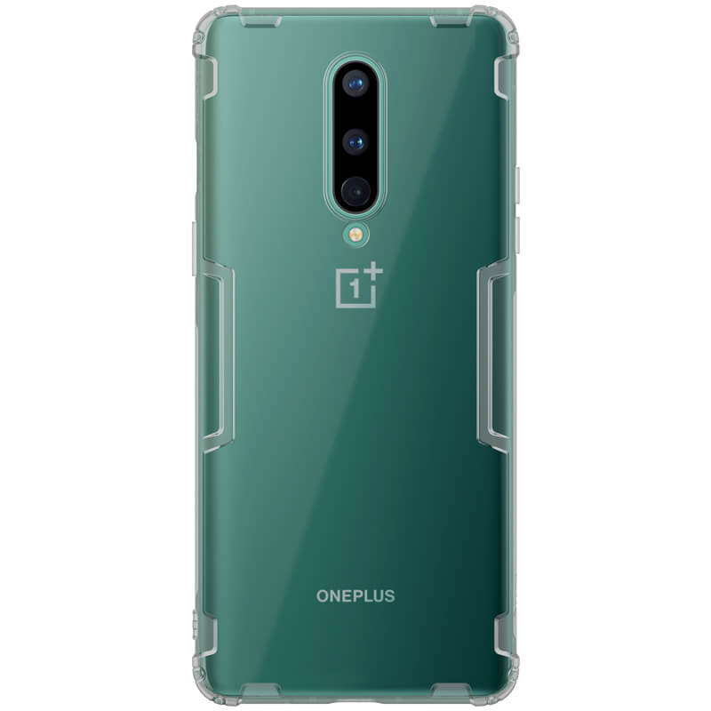 

TPU чехол Nillkin Nature Series для OnePlus 8 Серый (прозрачный) (130491)