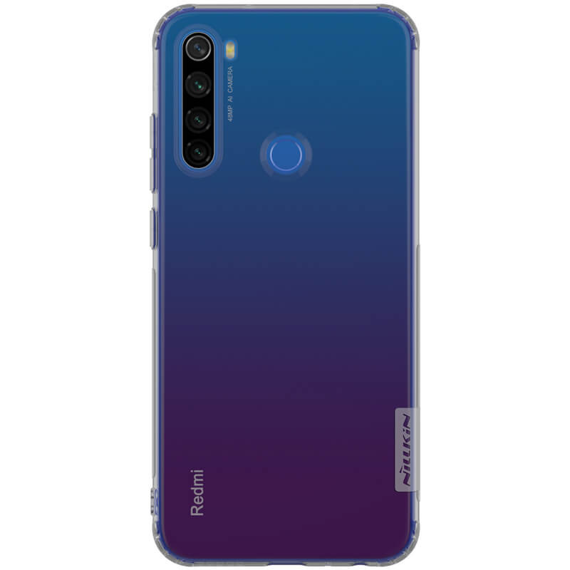 

TPU чехол Nillkin Nature Series для Xiaomi Redmi Note 8T Серый (прозрачный) (122507)