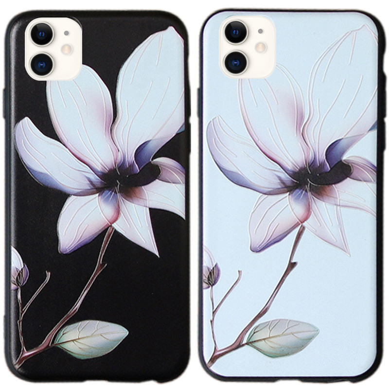 

TPU чехол Магнолия для Apple iPhone 11 (6.1") (125267)