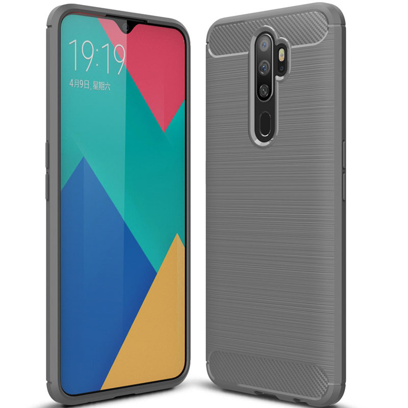 

TPU чехол Slim Series для Oppo A5 (2020) / Oppo A9 (2020) Серый (134238)