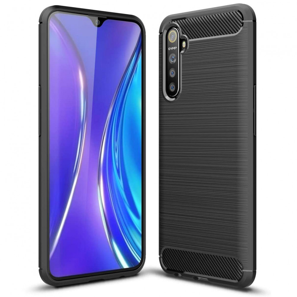 

TPU чехол Slim Series для Realme 6 Pro Черный (127371)