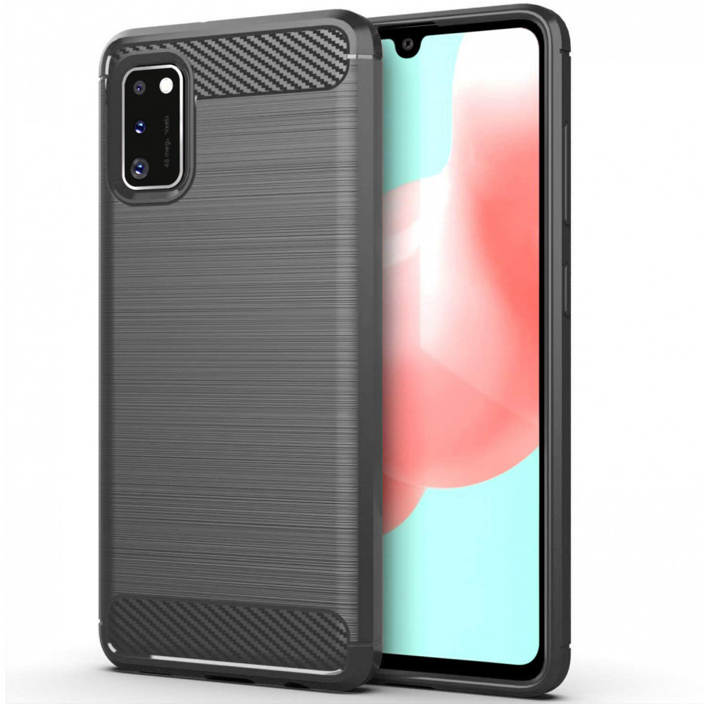 

TPU чехол Slim Series для Samsung Galaxy A41 Серый (127404)