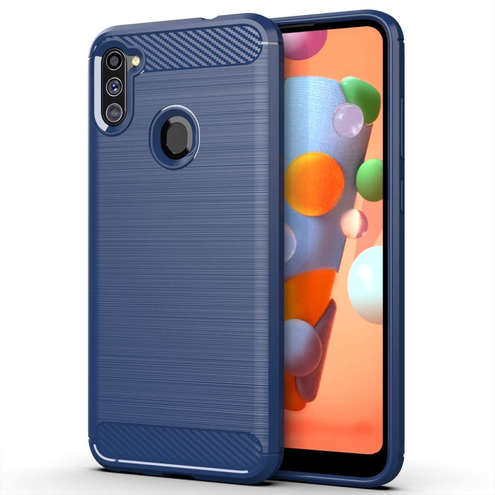 

TPU чехол Slim Series для Samsung Galaxy A11 Синий (127400)
