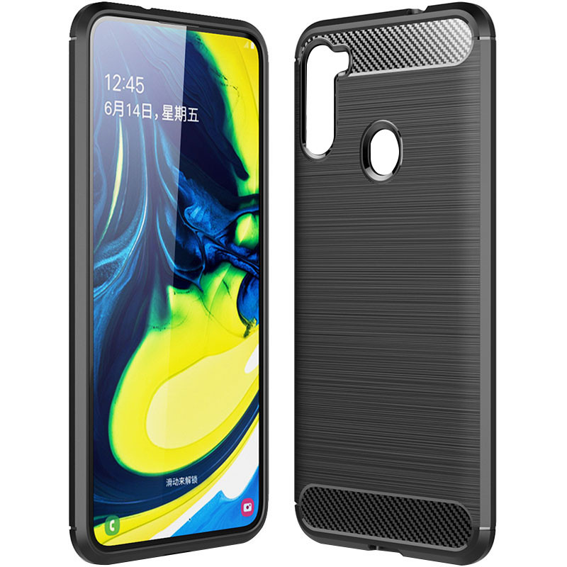 

TPU чехол Slim Series для Samsung Galaxy A21 Черный (129722)